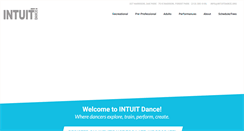 Desktop Screenshot of intuitdance.org