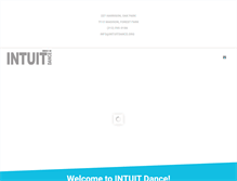 Tablet Screenshot of intuitdance.org